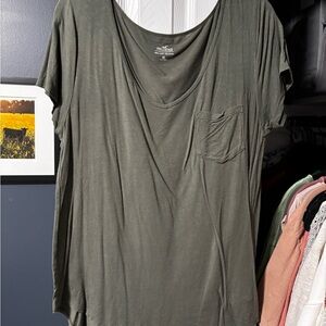 Hollister Co. Green Short Sleeve Tee